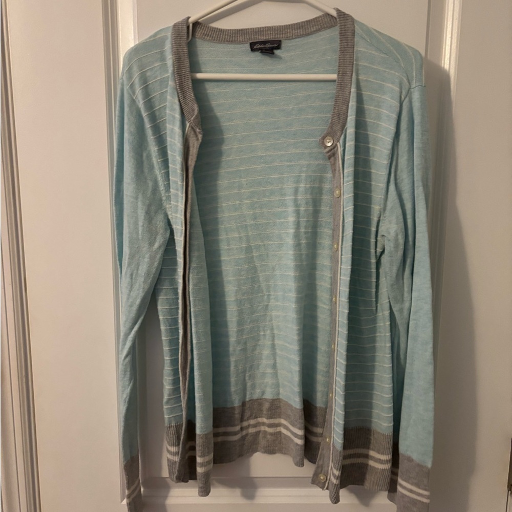 Eddie Bauer Cardigan Sweater, Sz M